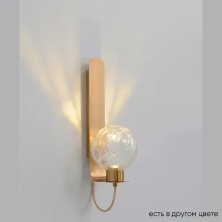 Бра Crystal Lux BELLA AP1 BRASS 0242/401