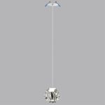5084/5L L-VISION ODL25 553 хром/прозрачный/металл/акрил Подвес LED 5W 4000K 250Лм JEMSTONE