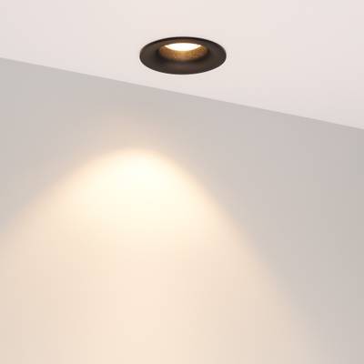 Светильник MS-FOGGY-BUILT-R86-10W Warm3000 (BK, 60 deg, 230V) (Arlight, IP54 Металл, 5 лет)