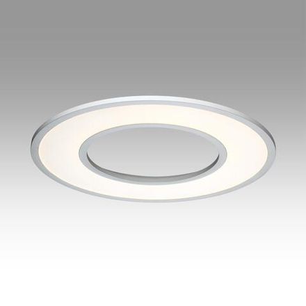 7718/52L MITRA LED SN Светильник металл/акрил/белый LED 52Вт 3000-6500К D590 IP20 пульт ДУ ALTAIR