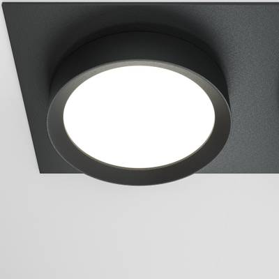Встраиваемый светильник Hoop GX53х2, DL086-02-GX53-SQ-B. TM Maytoni