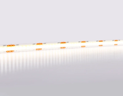 Светодиодная лента GS4652 COB 320Led/ 10W m/ 24V IP20 4500K 5m кратность резки 50mm (2 конт.)