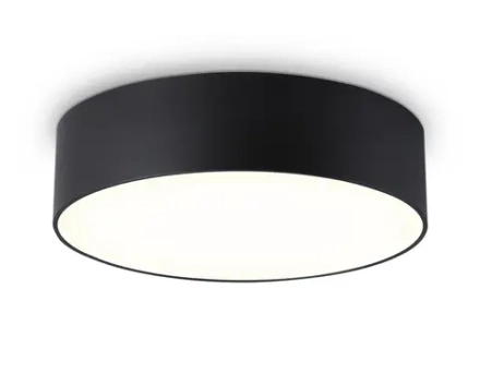 Светильник светодиодный потолочный FV5517 BK черный LED 18W 3000K D160*58 (Без ПДУ)