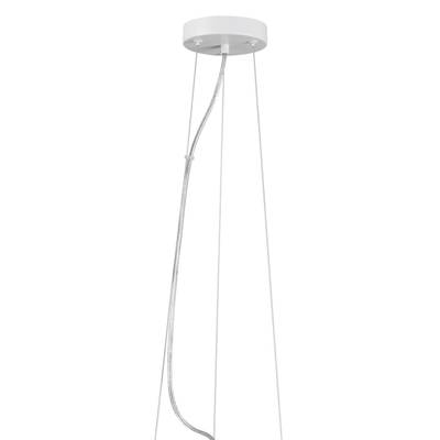 8002/1A MODERNI LN25 159 белый, черный металл/металл, текстиль Подвес Е27 60W 220V ANIMAISA