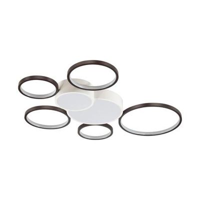 5254/99CL LEDIO LN23 246 белый, черный Люстра потолочная диммир. с ДУ LED 126W 220V NORBERT