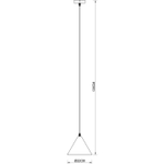 Подвесной светильник Arte Lamp DAVID A7033SP-1BK, 1хE27