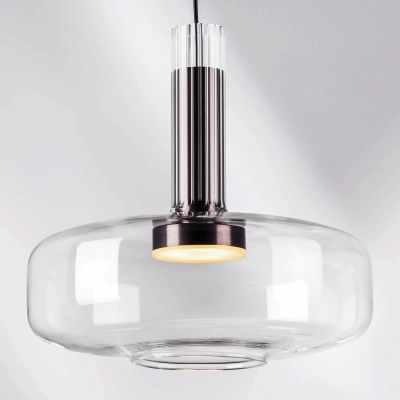 792110 Люстра DISCO 6W LED 300LM 120G БЕЛЫЙ/ПРОЗРАЧНЫЙ 3000K