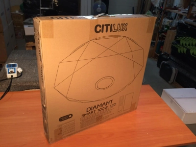 Citilux Диамант Смарт CL713A100G Умная люстра Хром