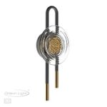 5407/6WL MODERN ODL_EX24 135 черный/золотой/металл/стекло Бра LED 6W 3000K 688Лм MAGNET