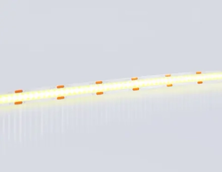 Светодиодная лента GS4901 COB 608Led/ 12W m/ 24V IP20 CCT 3000-6500K/ 5m*8mm*2.2mm кратность резки 26,31mm (3 конт.)
