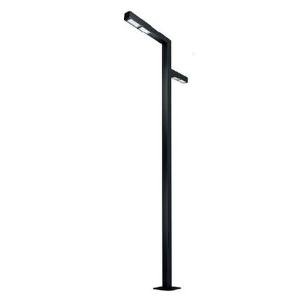 Опора OXOR-STER-Z-1600x100x100-L3000-100W Warm3000 (BK, 230V) IP65 (Arlight, -)