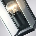 Уличный настенный светильник Arte Lamp POT A1631AL-1BK, 1хE27