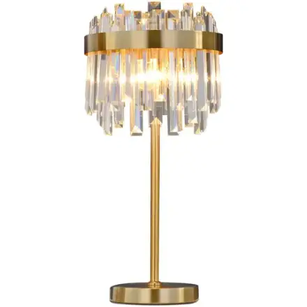 IL5189-3TLS-29 BRASS MIRAGE светильник настольный ILLUMICO, E14х3