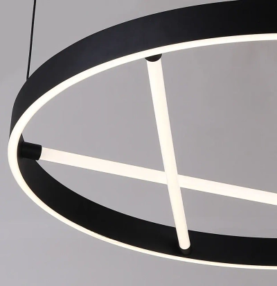 Подвесная люстра ARTE LAMP RICCO A1874SP-45BK, 1хLED