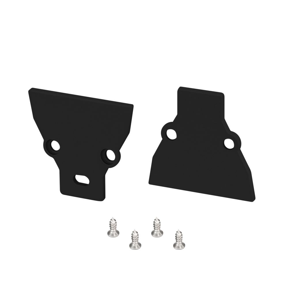 Комплект заглушек COMFORT10-V-FANTOM BLACK (Arlight, Металл)