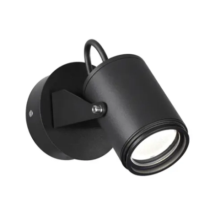 6647/10WL NATURE ODL24 000 черный/металл Настенный светильник IP54 LED 10W 4000K 38° AC85-265V STIMA