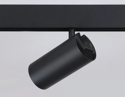 Светильник светодиодный для шинопровода Magnetic GL3841 BK черный 20W 4200K 48V IP20 24° D67*138