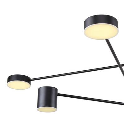 Потолочная люстра Ducan 3094-8P, 4*LED*5W + 4*LED*7W, 1952LM, 4000K. ТМ F-Promo