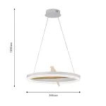 Подвесная люстра Bardy 4653-1P, LED*25W, 1500LM, 4000K. ТМ F-Promo