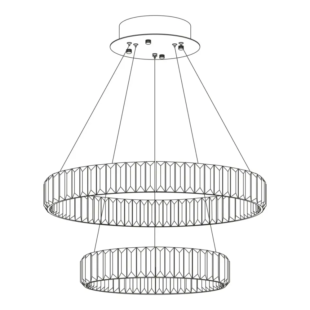 Citilux Чезаре CL338261 LED Люстра хрустальная с пультом Хром Citilux Чезаре CL338261 LED Люстра хрустальная с пультом Хром