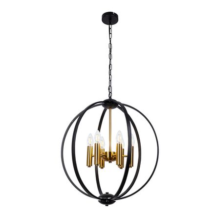 Подвесная люстра Arte Lamp CASTULA A7013SP-6BK, 6хE14