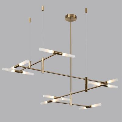 4306/16 HIGHTECH ODL26 Потолочный светильник бронзовый/акрилл/металл IP20  G9 40W *16 180°  220V SOHO