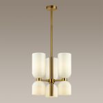 4798/6 MIDCENT ODL21 485 бронзовый/белый Люстра E14 6*60W ORINOCO