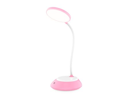 Светильник светодиодный настольный DE603 PI/WH розовый/белый LED 2800-6500K 5W
