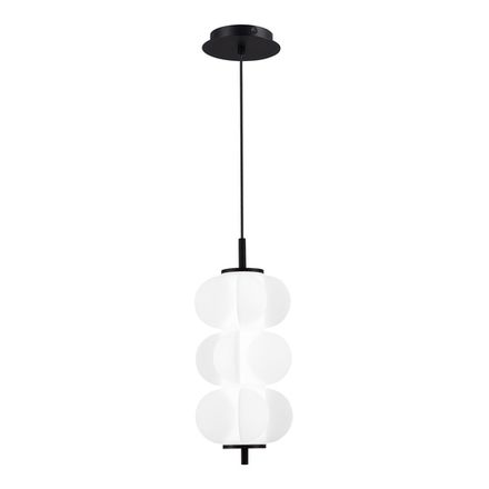 SL6121.403.01 Светильник подвесной ST-Luce Черный/Белый LED 1*9W 3000K