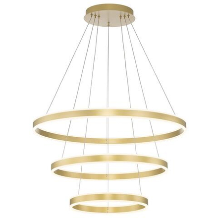 Citilux Дуэт CL719682 LED Люстра подвесная с пультом Золото