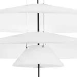 814531  2КОР! Люстра VIOLA LED 3x6W 560LM ЧЕРНЫЙ/БЕЛЫЙ 3000K Lightstar