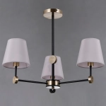 IL0394-3CSQ-24 BK AB CASTOR светильник потолочный ILLUMICO, E14х3