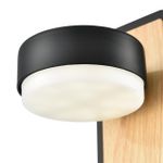 8264/1W COMFI LN26 металл, черный/дерево Бра GX53 LED 1*7W 220V LELAND