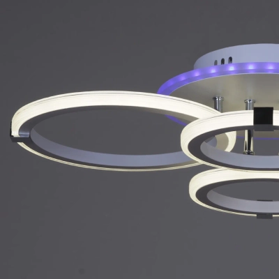 06319-3.3-04 WH+CR (RGB) светильник потолочный Reluce, LED