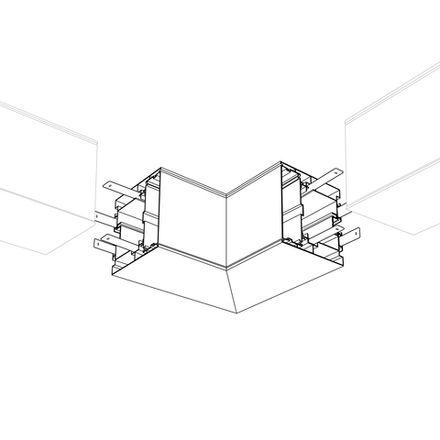 Угол S2-LINE-7977-L90N внутренний (Arlight, Металл)