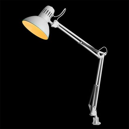 Офисная настольная лампа Arte Lamp SENIOR A6068LT-1WH, 1хE27