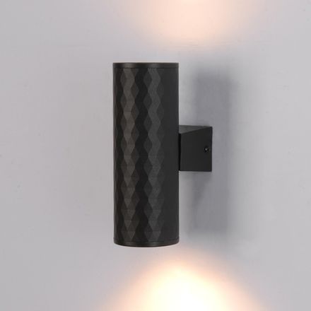 Фасадный светильник Arte Lamp HYADUM A3458AL-2BK, 2хGU10