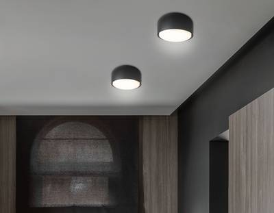Светильник накладной TN71003 BK черный GX53 max 12W D80*50