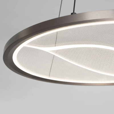 Подвесной светодиодный светильник 40026/1 LED серый, LED