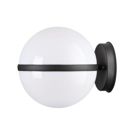 4832/1W NATURE ODL21 709 черный/акрил Ландшафтный настенный светильник E27 1*10W IP44 LOMEO LOMEO