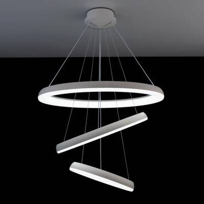 Citilux Юпитер Смарт CL730A150S Умная подвесная люстра Белая