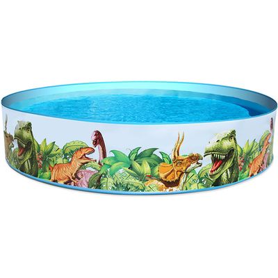 Бассейн Dinosaur Fill'N Fun 244*46 см  Bestway 55001