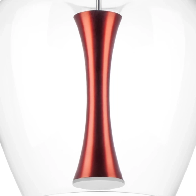 804202 Люстра CUPOLA LED 10W 500LM АЛЮМИНИЙ/КРАСНЫЙ 3000K Lightstar
