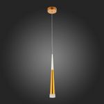 SLE200103-01 Светильник подвесной Золотистый/Золотистый, Белый LED 1*7W 3000K