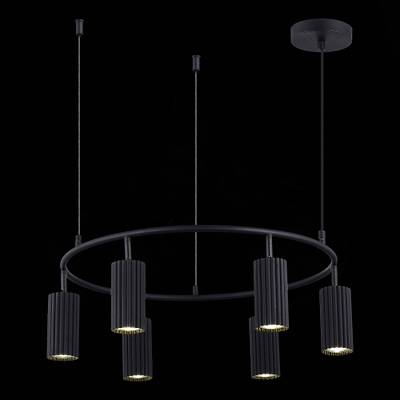 SL1213.403.06 Светильник подвесной ST-Luce Черный/Черный GU10 6*5W 4000K