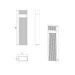 Ландшафтный светильник Arte Lamp ARNEB A2146PA-1BK, 1хLED