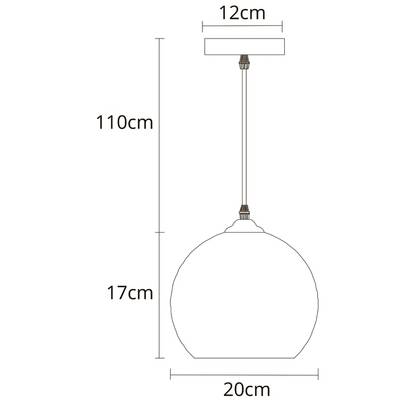 Подвесной светильник Arte Lamp SPLENDIDO A4285SP-1AC, 1хE27