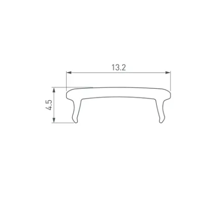 Экран SL-COMFORT-2316-2000 BLACK (Arlight, Пластик)