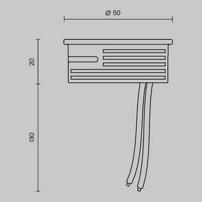 Светодиодный модуль 7W 3000K 60°, 7189. TM Maytoni