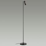 6643/5FL HIGHTECH ODL24 303 черный/металл/акрил Напольный светильник (выкл. и диммер на корпусе) IP20 LED 6W 3000K 220V MALI